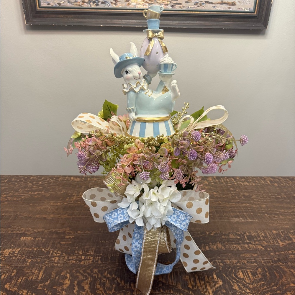 Whimsical Spring Easter Centerpiece Arrangement